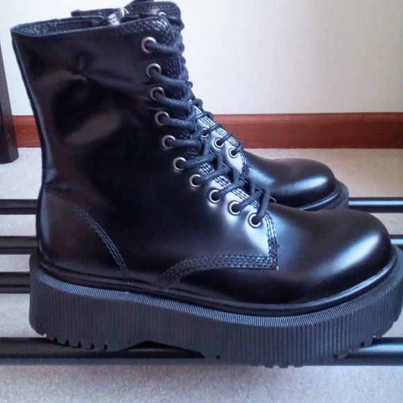 JEFFREY CAMPBELL Women Platform Combat Boot - NEW - Picture 5 of 7